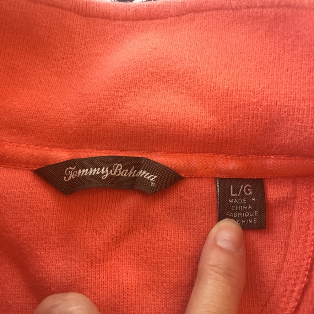 SOLD !!! Tommy BAHAMA - Orange (S/M) - Picture 4 of 6